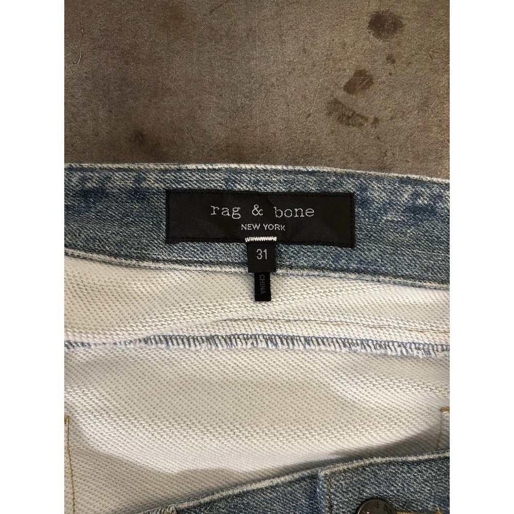 Rag & Bone Miramar Wide Leg Sweatpant Jeans Baggy Comfort Stretch Sz 31 (33x27) - Picture 5 of 13
